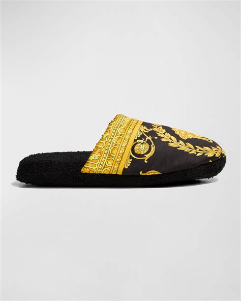 fake versace bath slippers|versace slippers for men.